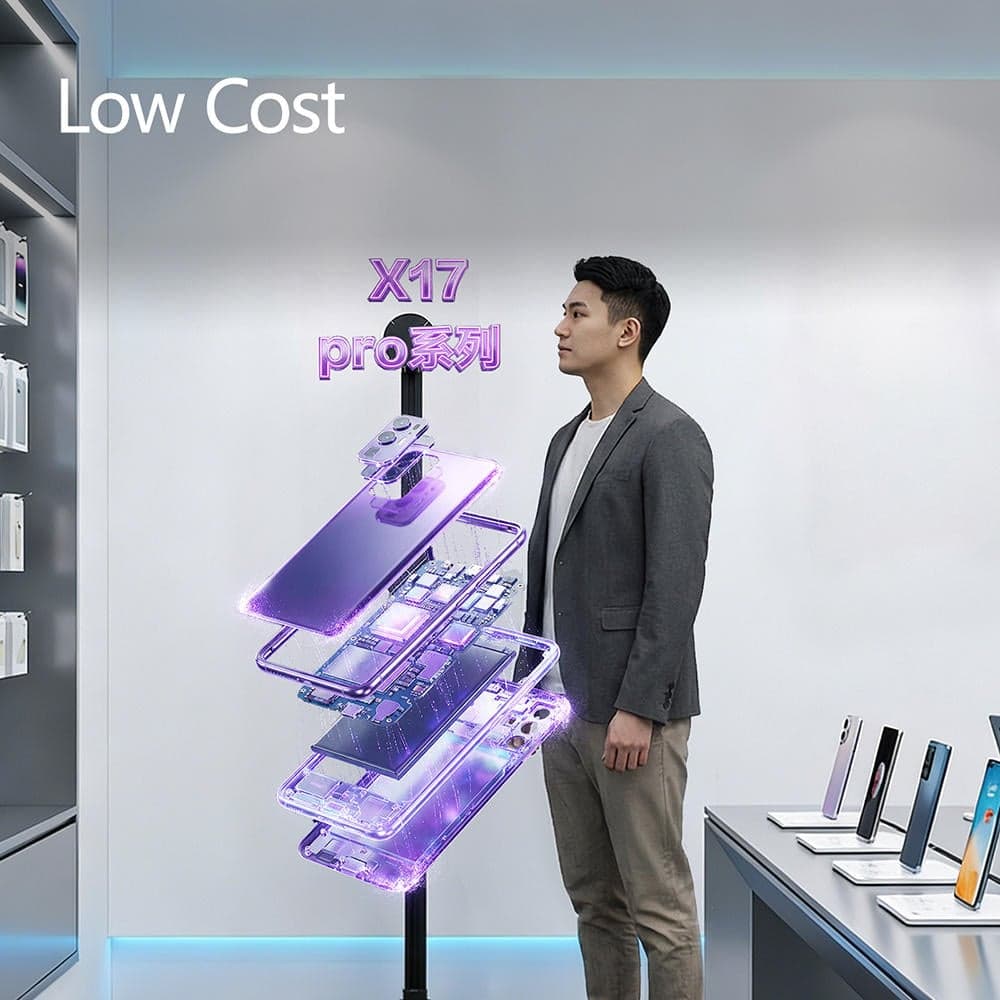 Holographic Advertising Equipment 3D Fan Display Ultra HD Transparent Visual for Exhibitions Education OEM Outdoor/Indoor Use
